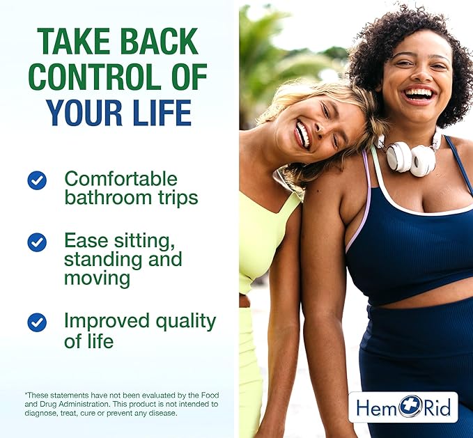 HemRid Complete Hemorrhoid Care System – Potent 5% Lidocaine Cream for Rapid Topical Comfort, Max Ultra Capsules for Ongoing Vascular Health and Circulatory Support