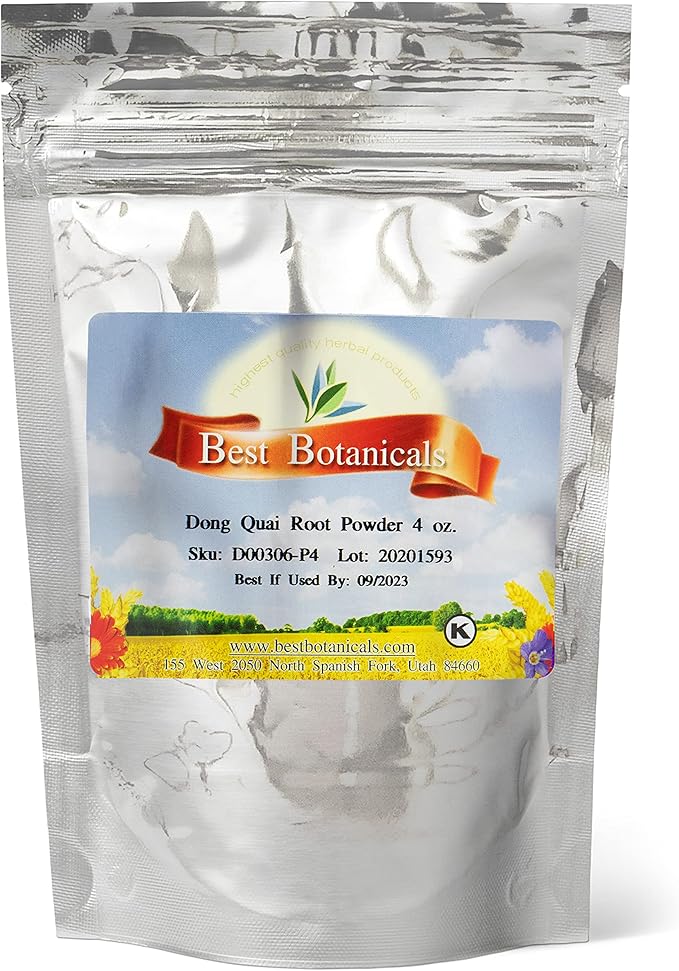 Best Botanicals Dong Quai Root Powder 4 oz.