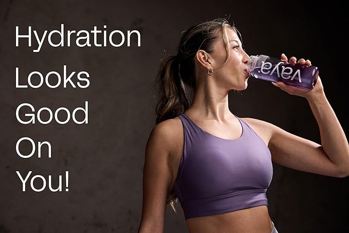 Vaya Sugar Free Electrolyte Powder – 24 Stick Pack Variety – 1,500mg Electrolytes + Vitamin C & Zinc – Keto Hydration Drink Mix – Raspberry, Grape, Lemon Lime, Watermelon