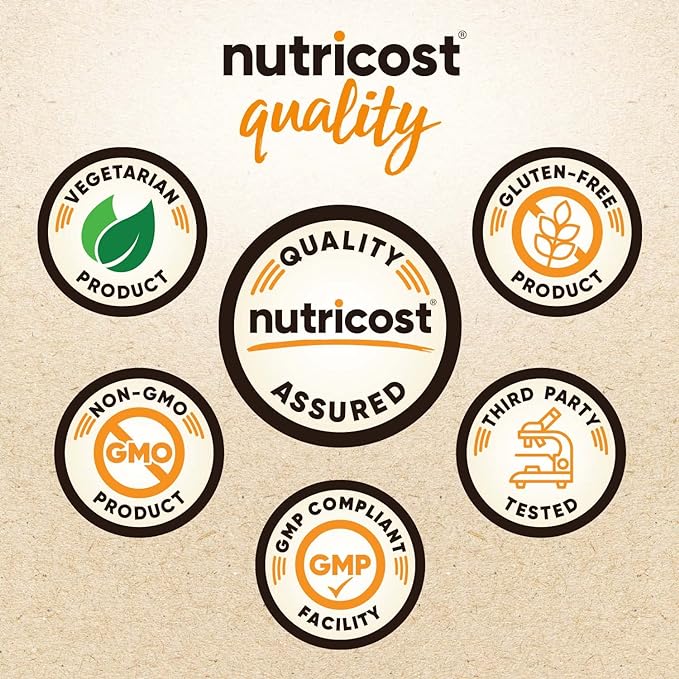 Nutricost Organic Chlorella 8 OZ (3 Bottles) - 3000mg Per Serving