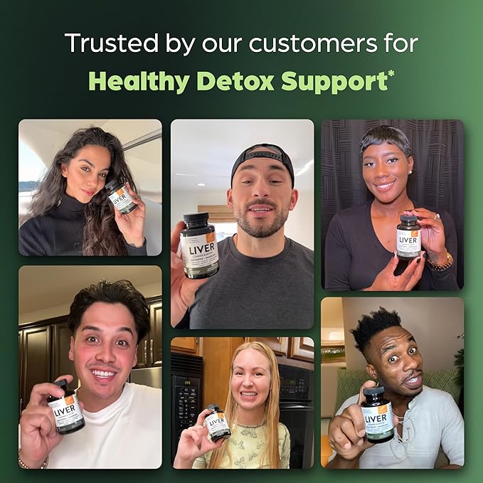 Sandhu's Liver Cleanse Detox & Repair Support | 70 Capsules (Pack of 2) | Herbal Supplement for Liver Health | Milk Thistle Dandelion Root Andrographis with 8 Minerals