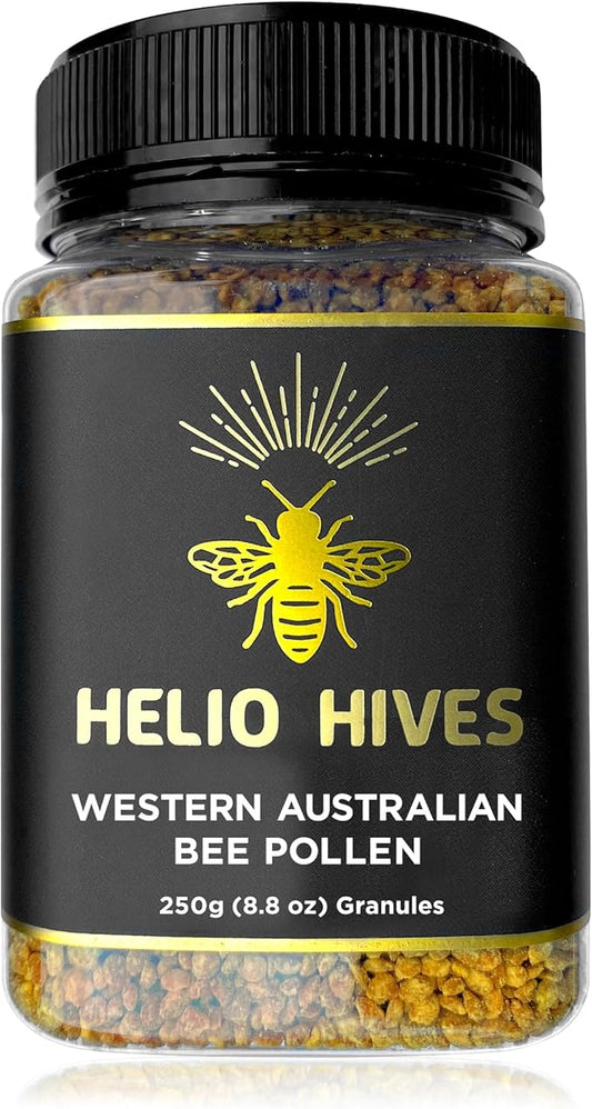 Bee Pollen Granules 8.8 Oz - Nature's Superfood, Superior Taste - Western Australia Pure Bee Pollen for Optimal Health