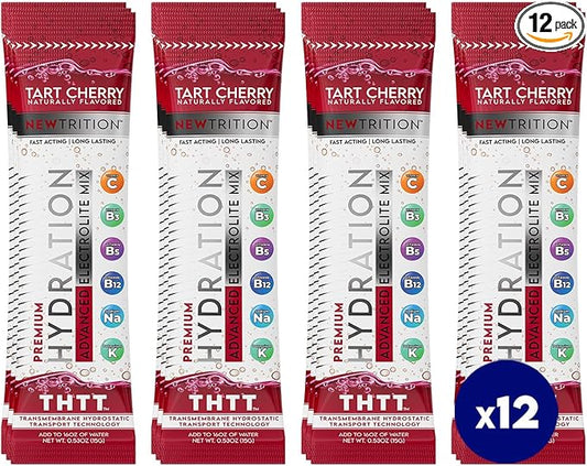Hydration Powder, Electrolyte Powder Packets, Naturally Flavored Hydrating Packets for Water, Fast Acting Hydrate Electrolytes with Vitamins C & D