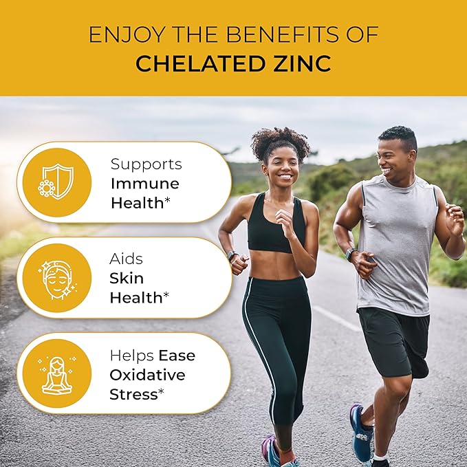 Sandhu Herbals Zinc 50mg Supplement for Men & Women| High Absorption Zinc Monomethionine Complex 60 Capsules| Supplements for Immune, Acne & Antioxidant Support| Vegetarian