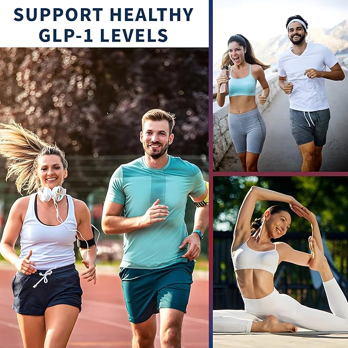 GLP-1 Supplement Support, GLP Activated Natural Formula, GLP-1 metabolic Supplement,Curb Cravings & Support Metabolic Health