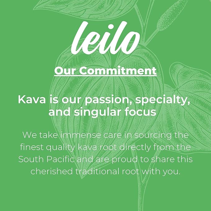 LEILO | Kava Powered Lime Margarita Mocktail Drink | 12-Pack - Sugar-Free & Non-ALC Functional Relaxation Support | 12 fl oz Cans (Pack of 12)