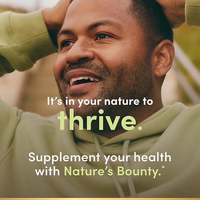 Nature’s Bounty Iron 65mg, 325 mg Ferrous Sulfate, Cellular Energy Support, Promotes Normal Red Blood Cell Production, 1 Serving Per Day, Gluten Free, 100 Vegetarian Tablets