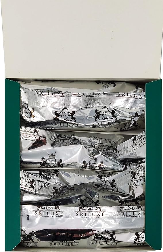 SRILUXE - Premium Quality Ceylon Green Tea Bags Exquisite Taste and Aroma | Brew Hot Tea, Iced Tea or Kombucha Tea (100 Teabags)