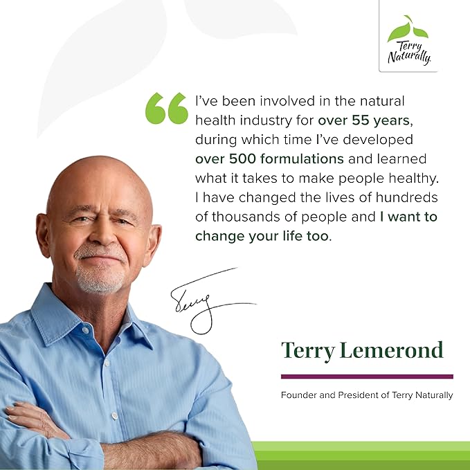 Terry Naturally Lactoferrin with Propolis Extract EP300 - Supplement for Immune Support - Respiratory, Ear & Intestinal Support - 30 Tablets (30 Servings)