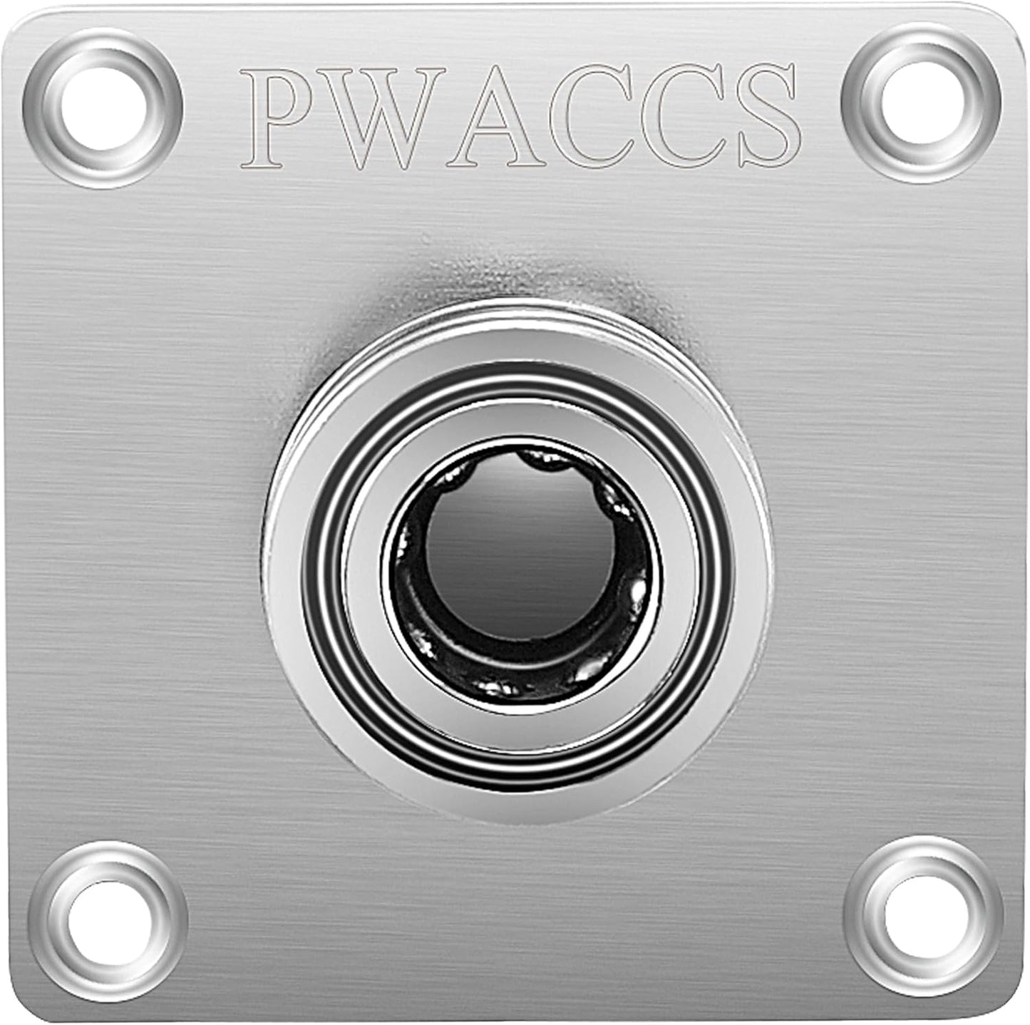 PWACCS Pressure Washer Foam Cannon Holder, 1/4" Quick Connect Automatic Foam Cannon Mount, Stainless Steel Pressure Washer Nozzle Tip Holder, Pressure Washer Accessories Storage Rack 2 Pack