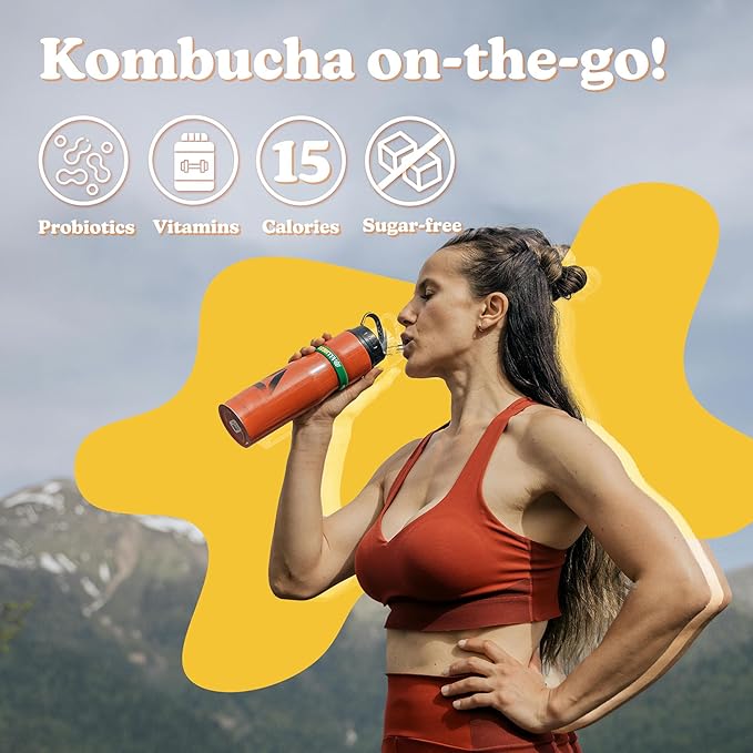 DALAMHARI Kombucha Powder | Citron Yuzu 20T | Kombucha Drink Probiotic Soda Urban Remedy Kombucha Synergy Scoby Kombucha Starter Kit Adaptogen Drink Health Ade Kombucha Tea Bubbly