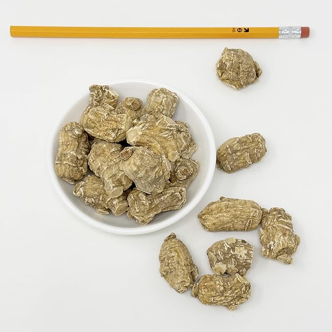 DOL 禮盒裝 Hand-Selected A Grade Cultivated Wisconsin American Ginseng Roots,Ginseng Pearl 美國威斯康辛州西洋參 花旗參 4oz.(113g/Box)