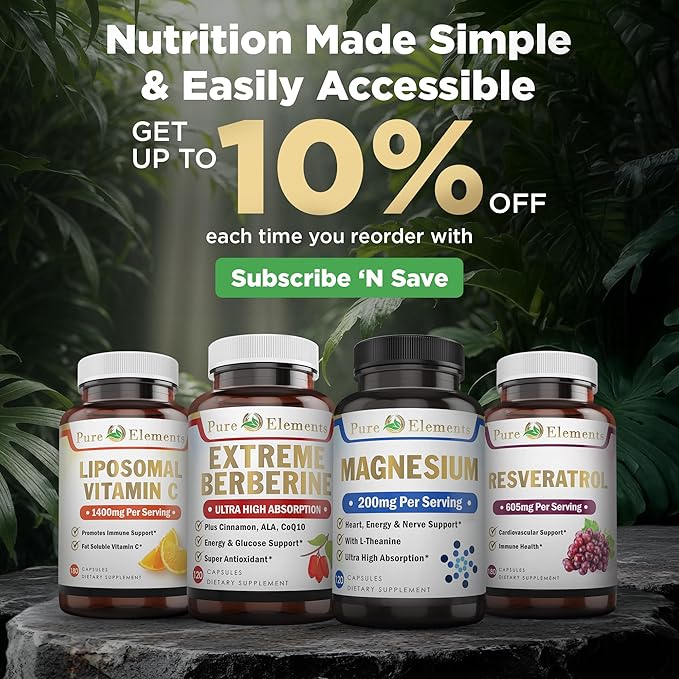 Extreme Berberine Plus with ALA, Coq10, Turmeric, Cinnamon, Bitter Melon, banaba Leaf, Korean Panax, Royal Jelly, and Other 21 Herbs for Healthy Blood Sugar and Overall Health and Immunity
