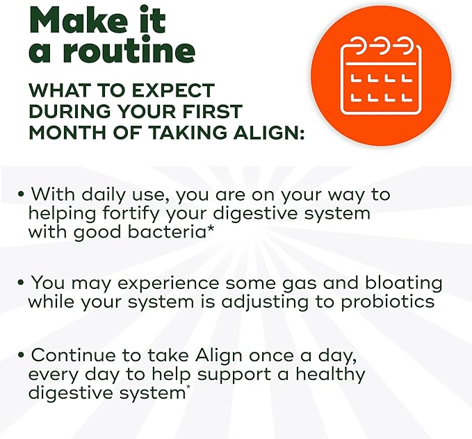 Align Probiotic Extra Strength, Probiotics for Women and Men, #1 Doctor Recommended Brand‡, 5X More Good Bacteria^ to Help Support a Healthy Digestive System*, 21 Capsules (Packaging May Vary)