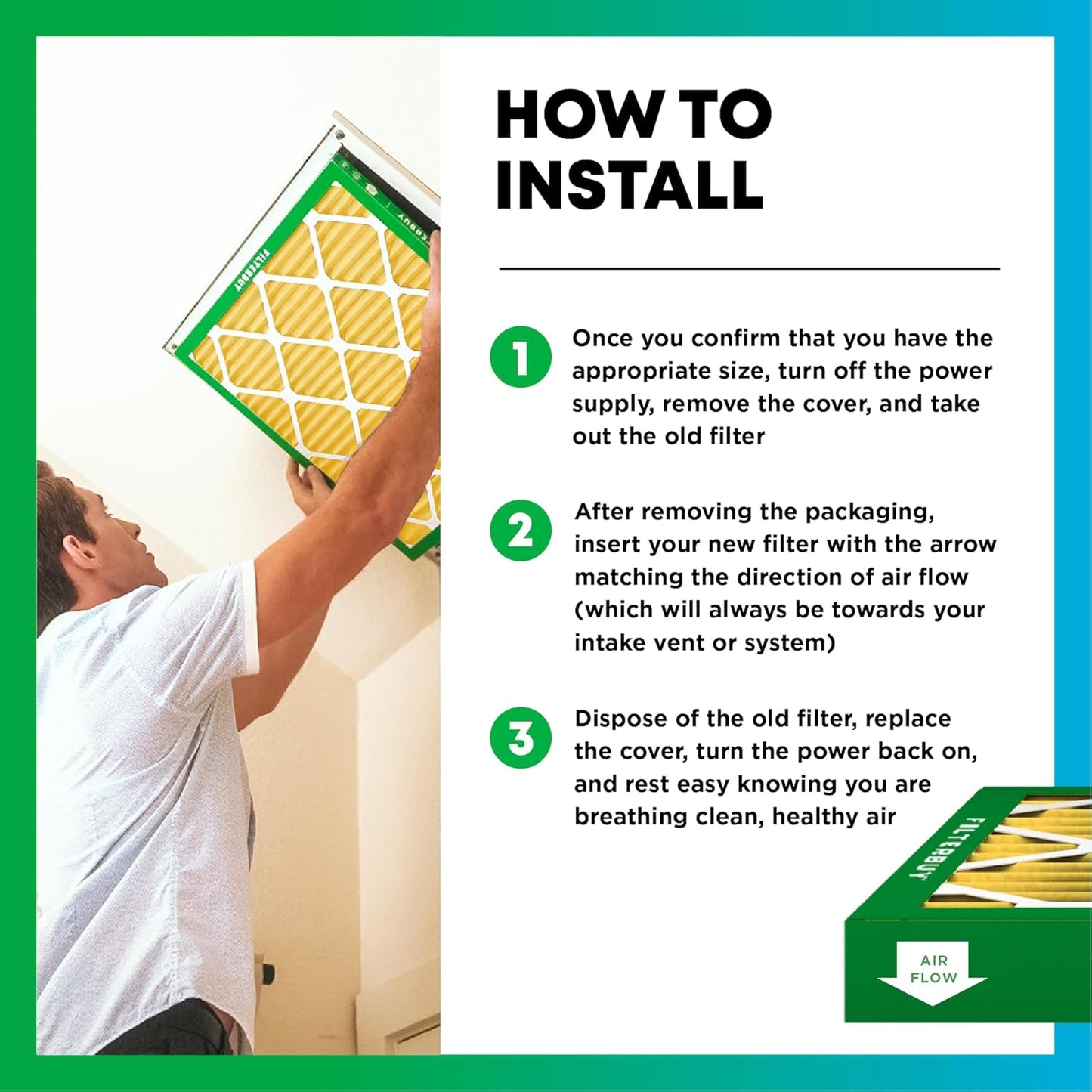 Filterbuy 20x23x5 Air Filter MERV 11 Superior Pet & Allergy Defense (4-Pack), Pleated HVAC AC Furnace Filters for Bryant, Carrier, BDP, Day & Night, and Payne (Actual Size: 19.81 x 22.56 x 4.25)