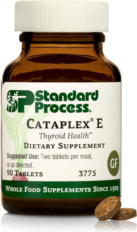 Standard Process Inc. Cataplex E - Whole Food RNA Supplement and Antioxidant with D-Alpha Tocopherol Vitamin E, Beet Root, Ascorbic Acid, Inositol, Selenium, and Honey - 90 Tablets