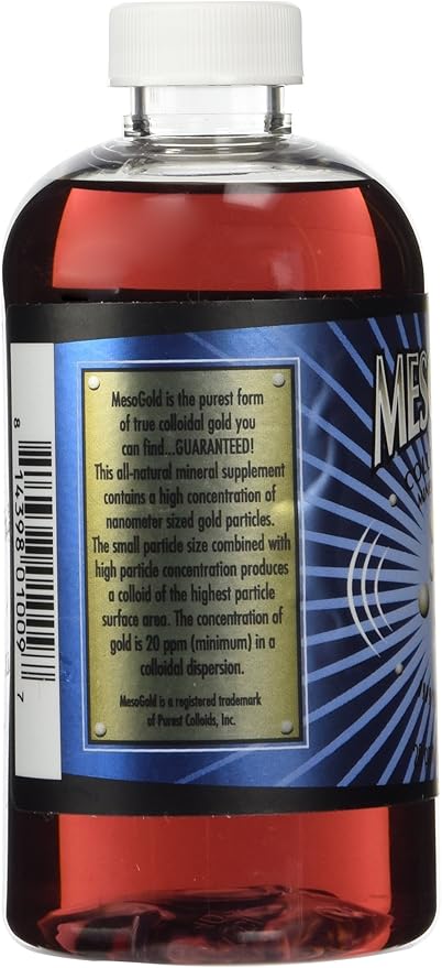 MesoGold ® 20 ppm Colloidal Gold 250 mL/8.45 Oz