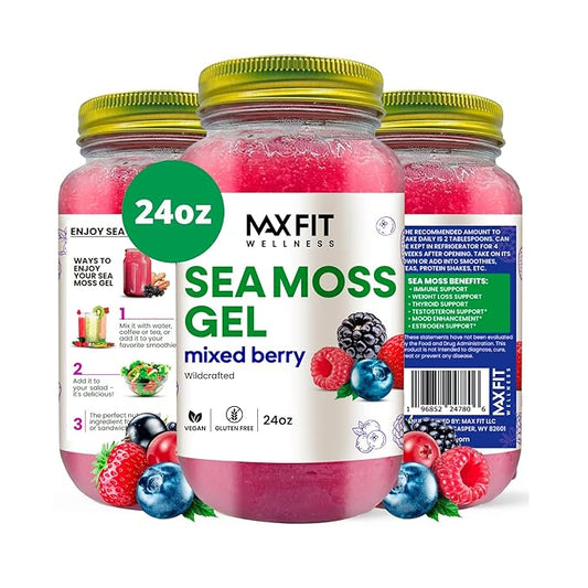 Sea Moss Gel (Mixed Berry)