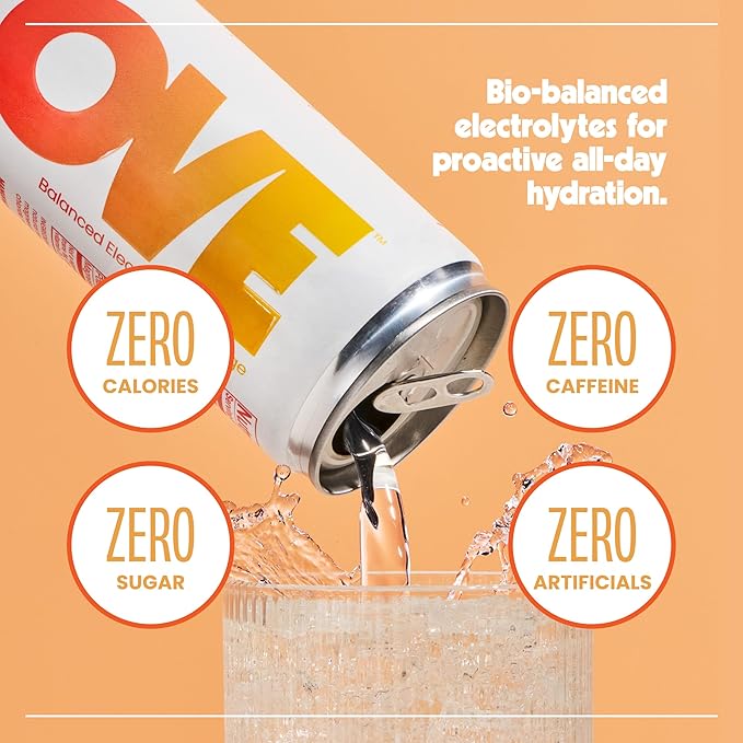 Be LOVE Balanced Electrolyte Beverage - Flavored Still Beverage for Daily Hydration, Exercise, Work & Wellness - Magnesium, Potassium & Sodium - Zero Sugar, Gluten Free (Orange Blossom, 12oz x 12ct)