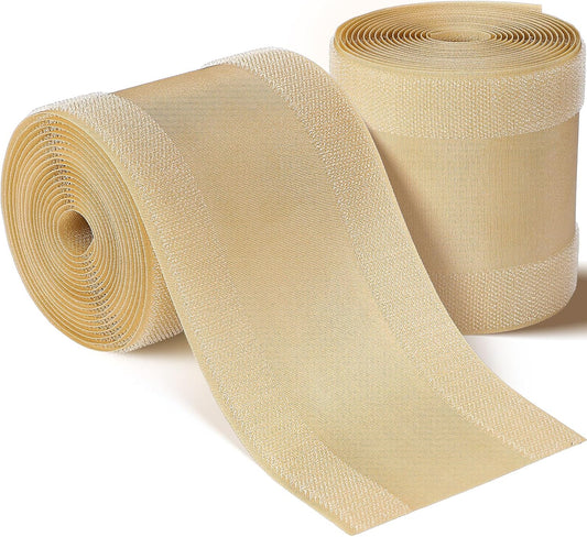 WILLBOND Carpet Cord Cover Cable Protector Floor Cover Cable Protector Management Only for Commercial Office Carpet(19.69 ft,Khaki)